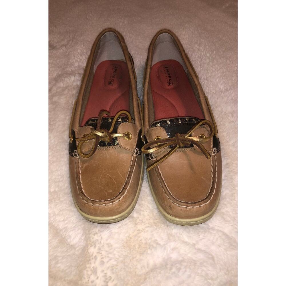 Sperry Spinner Leopard Shoes